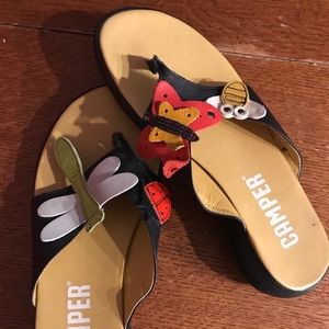 CAMPER sandals with insects 🐞